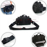 Multi Cycling Pannier Front Bag With Waist/Shoulder Carry Strap