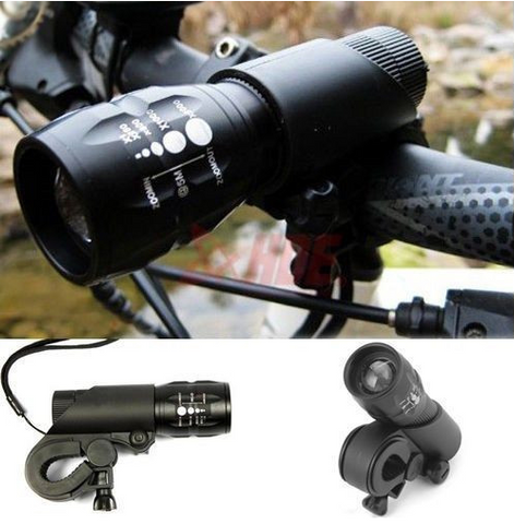 Cycling LED Front Head Light with Mount