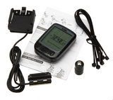 LCD Cycling Computer Odometer/Speedometer/Velometer With Backlight